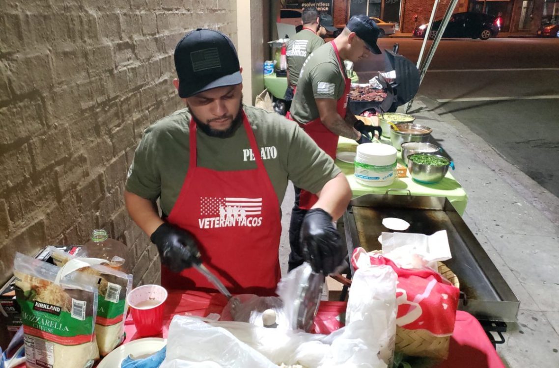 Tacos That Heal: These Veterans-Turned-Taqueros Are Drawing Lines in Pico-Union For Their TJ-Style Tacos