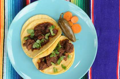 Recipe: Instant Pot Carne Guisada Breakfast Tacos