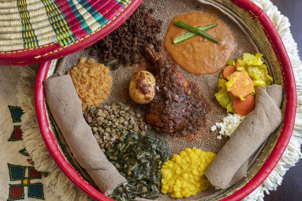 Find Superlative Ethiopian Tacos in the Middle of an Office Park in Northeast Dallas