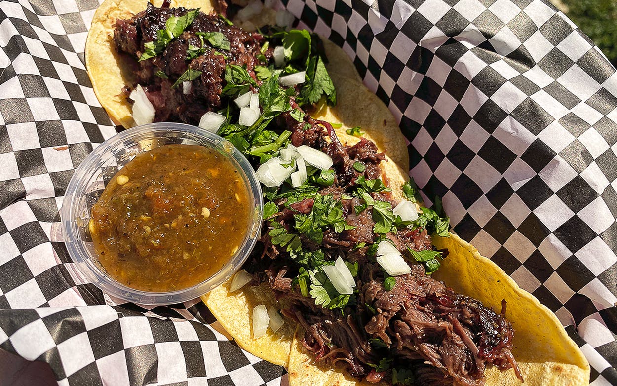 T-Ghost BBQ Serves Silky, Tender Barbacoa Tacos in the Valley
