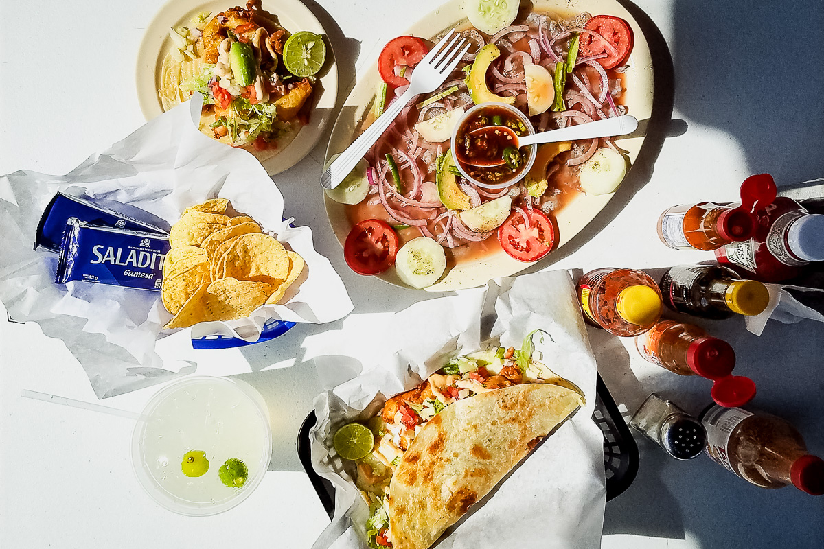 Taco Tuesday in Tucson: Shrimp & Fish Tacos at Cocteleria La Palma